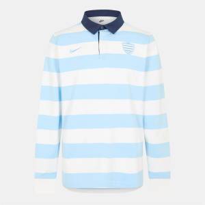 Nike Мъжка блуза с яка Nike Racing 92 Long Sleeve Polo Shirt Mens 2025 2026 - Wht/Pnt/Ob