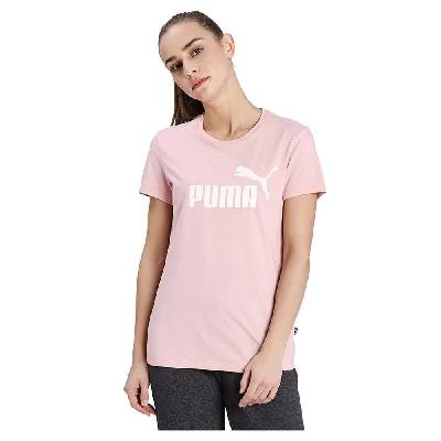 Тениска Puma Essentials Logo short sleeve T-shirt - Pink (Bridal Rose)