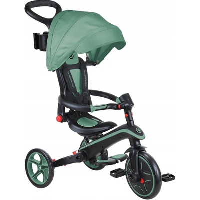 Globber EXPLORER TRIKE FOLDABLE 4in1 Zelená