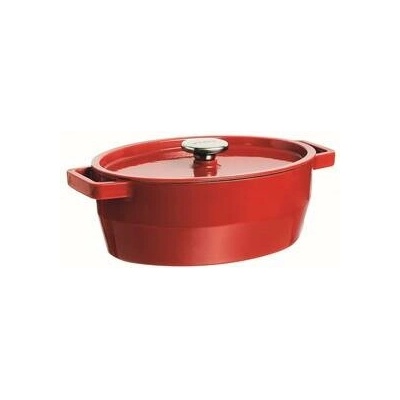 Pyrex 29 x 21 cm, 4 l červený