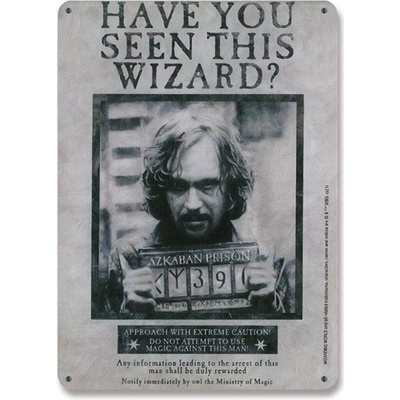 Logoshirt Cedule na zeď Sirius Black, Harry Potter
