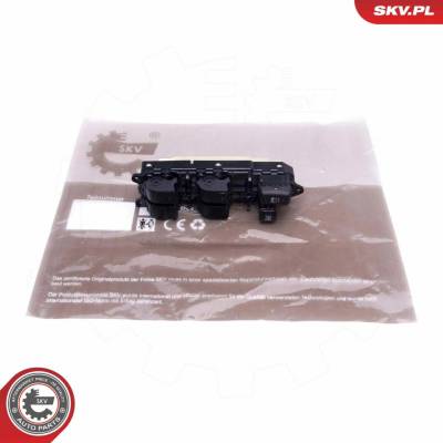 Spínač, zvedací zařízení oken ESEN SKV 37SKV136