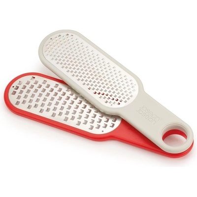 JOSEPH JOSEPH Struhadla Duo 20159, 2ks, červená/bílá