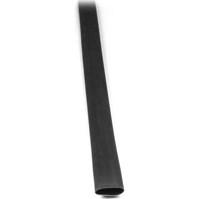 Teplom zmrštiteľná lepiaca bužírka čierna 120cm 25.4mm