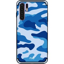 Pouzdro Nxe maskáčové Huawei P30 Pro - modré