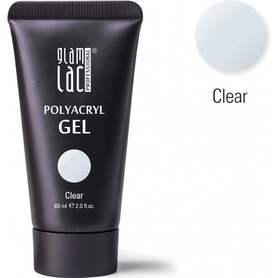 Polyacryl Gel GlamLac Clear 60 ml