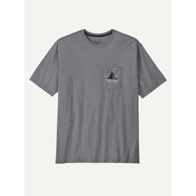 PATAGONIA Тениска Ms Chouinard Crest Pocket Responsibili