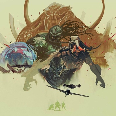 Benjamin Wallfisch - Predator: Killer Of Killers - O.S.T. (Green Coloured) (140 g) LP