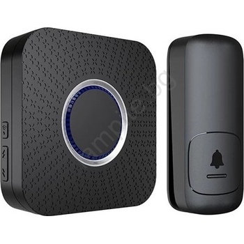 Geti Безжичен звънец за контакт кинетичен 230v черен (ti0171)