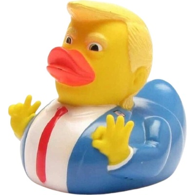 Schnabels Gumená kačička Donald Trump 9 cm
