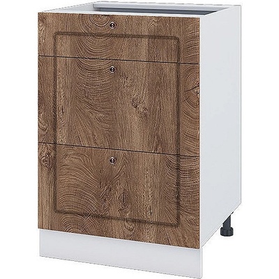 ИРИМ Долен кухненски шкаф Сити БФ-Дъб натурал-06-57 60 см