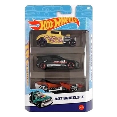 Hot Wheels Autíčka sada 3ks SET 1