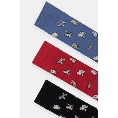 Paul Smith Чорапи Paul Smith (3 чифта) (M1A.SOCK.TDOGS)
