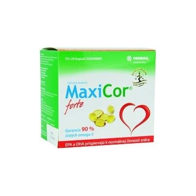 Neuraxpharm Bohemia MaxiCor forte 90 kapsúl