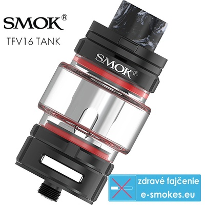 Smoktech TFV16 tank Clearomizér Čierna 9ml