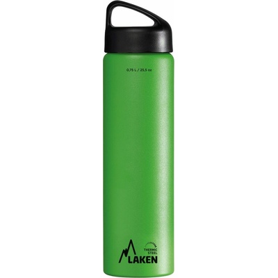 Laken Classic Thermo nerezová flaša 750 ml Zelená