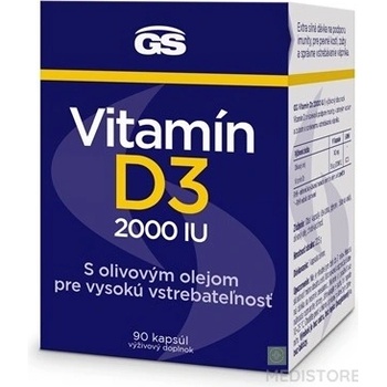GS Extra Strong Vitamin D3 2000IU 90 kapsúl