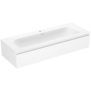 Mexen Orio шкаф за баня 120 см с мивка Vela, 1 чекмедже, бял мат - 91A10-12023-1-BF01-W23M01 (91A10-12023-1-BF01-W23M01)