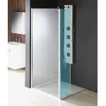 POLYSAN Modular Shower - Фиксирана душ стена, за свързване на въртящ се панел, 100 см, прозрачно стъкло MS3A-100 (MS3A-100)