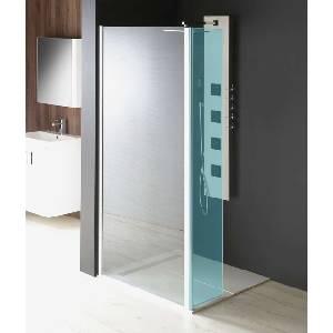 POLYSAN Modular Shower - Фиксирана душ стена, за свързване на въртящ се панел, 100 см, прозрачно стъкло MS3A-100 (MS3A-100)