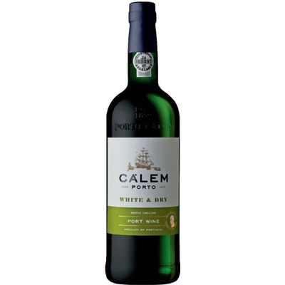 Cálem Porto White Dry 19,5% 0,75 l (holá láhev)