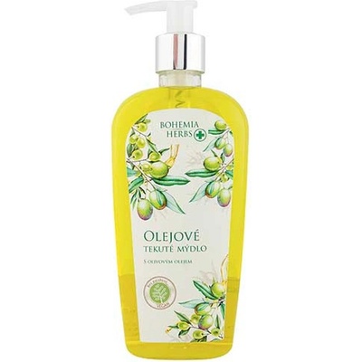 Bohemia Gifts krémové tekuté mýdlo oliva 30 ml
