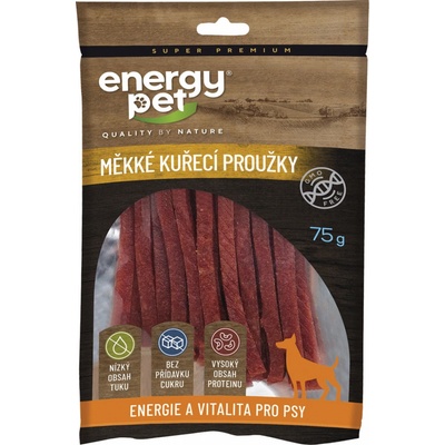 Energy Pet měkké proužky kuřecí 75 g