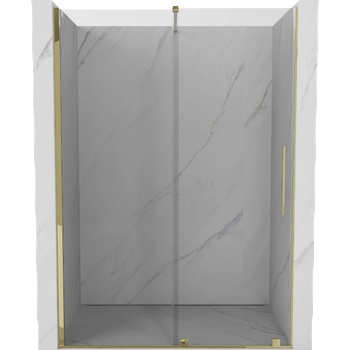 Mexen Velar плъзгащи душ врати 150 см, прозрачни, златни - 871-150-000-01-50 (871-150-000-01-50)