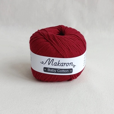 Makaron Baby Cotton červená