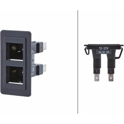 Kontrolné svetlo HELLA 2AA 713 628-051