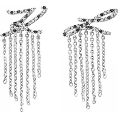 Karl Lagerfeld náušnice s řetízky 5512217