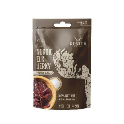 Renjer Sušené losí maso Traditional Nordic Elk Jerky Sea Salt 25 g