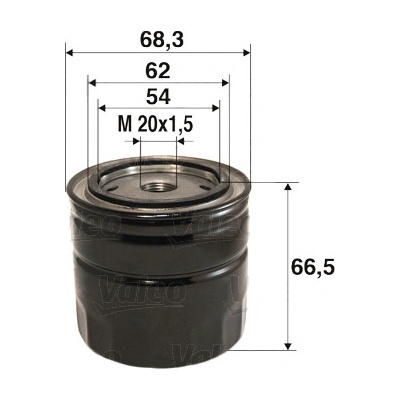 Olejový filter VALEO 586033