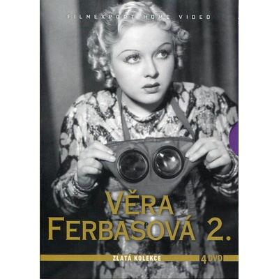 Věra Ferbasová 2 – 4 x DVD v boxu DVD