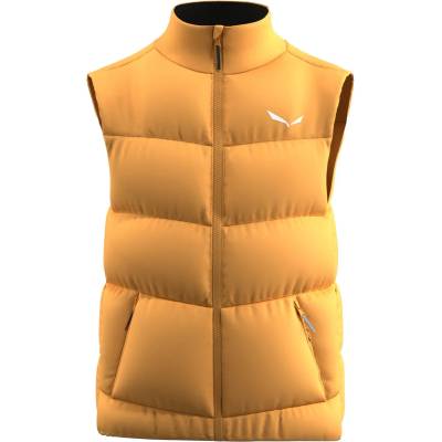 Детски пухен елек Salewa Kid's Brenta RDS Down Vest Down vest - Spruce Yellow - размер 164 (EU) (703-6430-0317)