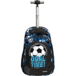  Ученическа раница на колела Xscape Football Blue (259257)