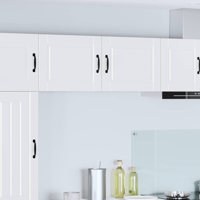 vidaXL Стенен шкаф PORTO Бяло 50 x 31 x 40 см Инженерна дървесина (885245)