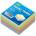 Самозалепващи листчета 50/50мм, пастел 250 листа