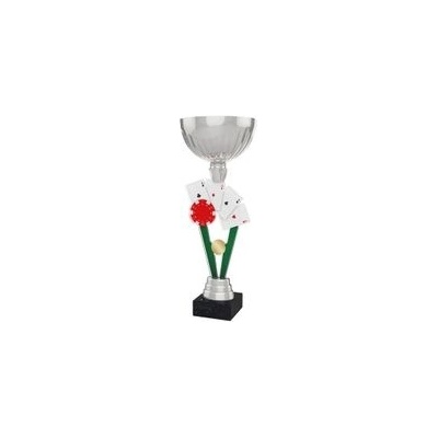 Poháry Bauer Akrylátová trofej ACUPSILVM26 Karty