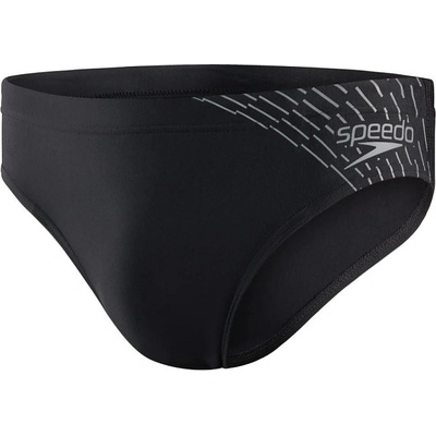 Speedo Medley Logo 7cm Brief Black/Ardesia