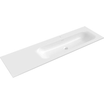 Mexen Vela мивка, вградена в плот дясна 161 x 46, 5 см, бял гланц - 25231600P (25231600P)