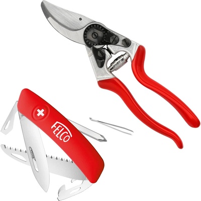 Nožnice FELCO 8 + švajčiarsky nôž FELCO 503 darčeková sada