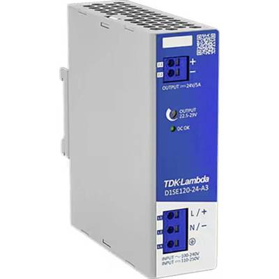 TDK-Lambda sieťový zdroj na montážnu lištu (DIN lištu), 120 W