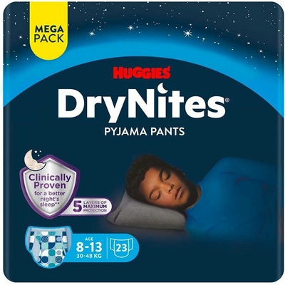 DryNites natah.kalhot.chlapci 8-13let/30-48kg/23ks