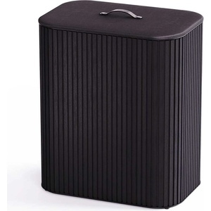 Joseph Joseph Кош за пране TOTA LUXE 5000005 90 л, черен, бамбук, Joseph Joseph (JS5000005)