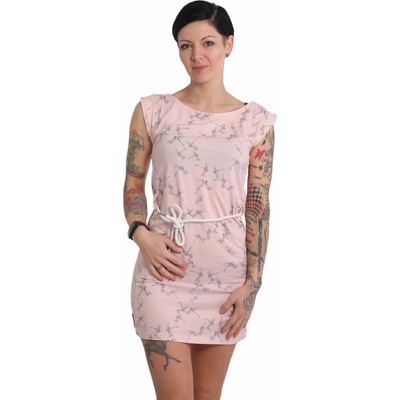 Yakuza dámske šaty Dragon Fly Kleid GKB 15107 crystal pink ružová