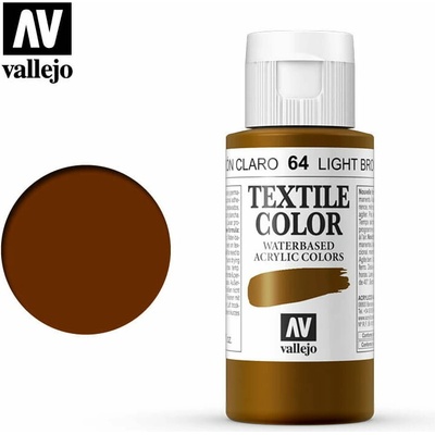 Vallejo textilná farba 40064 svetlohnedá 60 ml