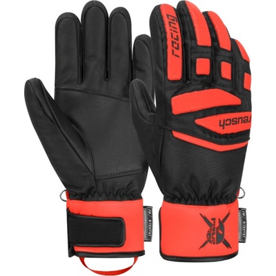 Reusch Worldcup Warrior Prime R-Tex Xt Detské lyžiarské rukavice oranžová