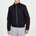 Brave Soul Яке Brave Soul Men's Black Faux Suede Funnel Neck Long Sleeve Bomber Jacket - Black