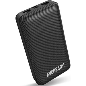 EVEREADY Портативна батерия EVEREADY - PX20B, 20000 mAh, черна (PX20B)